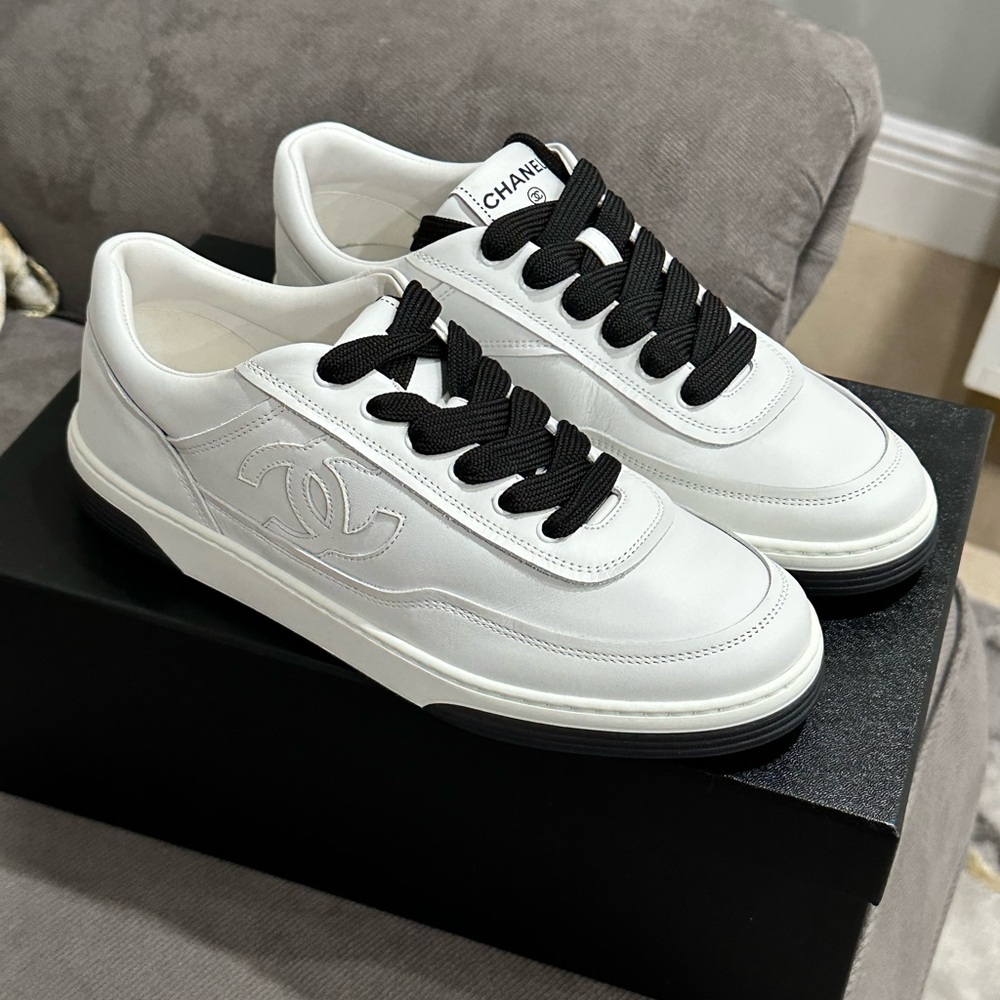 Chanel Leather Sneakers
